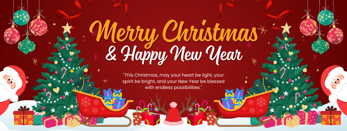 Merry Christmas and a joyful New Year!