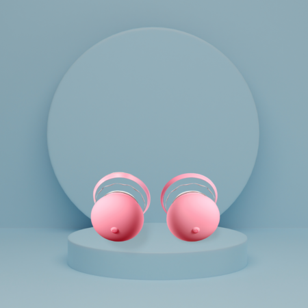 Breast massage sucker