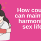 harmonious sex life